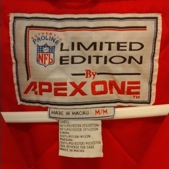 Authentic Proline San Francisco Forty Niners NFL Jacket - Picture 2 of 3